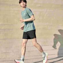 Xtep Shorts Men's 2025 Summer Official Sports And Leisure Training Running Breathable Loose Elastic Pants Men 875229670162 - True Black - View 3