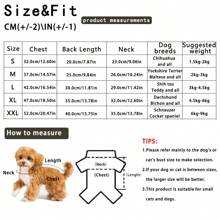 1pc Dinosaur Pet T-Shirt, Breathable Lightweight Comfortable Pullover Clothes For Small Dogs & Cats, Suitable For Spring & Autumn