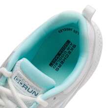 Skechers GORUNCONSISTENT 2.0 Women's Cushioned Breathable Road Running Shoes, Fitness Training Sneakers, 128608-WLB - White/Light Blue - View 6