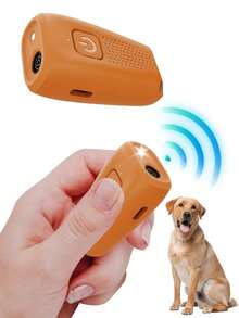 迷你超声波驱狗器训狗器防叫迷你便携大功率Type-C快充LED手电筒便携式防叫训练神器户外旅行宠物训练礼物宠物主人户外爱好者 - 彩色 - 查看 16