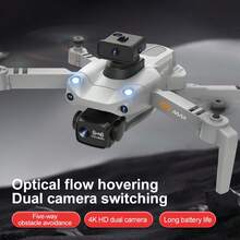 G5 Pro profesional HD ESC 2K Cámara Dual evitación de flujo óptico posicionamiento FPV Racing Drone - Negro - Ver 4