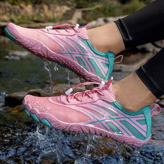 1 Pair Women's Beach Shoes, Water Shoes - Outdoor Sports Shoes, Fishing Shoes, Quick Dry Shoes - Indoor Sports Fitness Training Shoes, Running Shoes, Stream Crossing Shoes, Couples Model Hiking Shoes