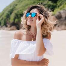 PHCOO 1pc Bohemian Double Layer Colorful Bead & Shell Necklace For Women, Simple Fashion Beach Style Versatile Accessory