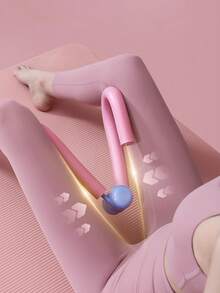 1PC Buttocks Beautifying Device , Home Fitness, S-Shaped Slimming Leg Multifunctional Leg Trainer For Body Shaping, Leg Clamping, Hip Lifting, Yoga, And Fitness - Multicolor - View 3