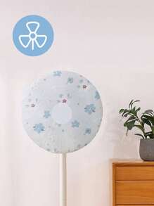 1pc Circular Electric Fan Dust Cover, Floor Standing Or Tabletop, Universal Protective Storage Case And Anti-Pinching Cover