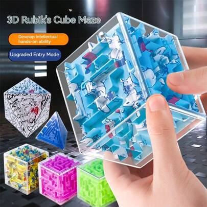 2025 New Hot Selling 3D Stereoscopic Maze Puzzle Cube - Birthday Gift, Christmas Gift, Perfect Gift, Gift