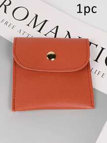 20/1pc Faux Leather Jewelry Pouches With Snap Closure Jewelry Storage Bag - Luxurious Gift Bags For Earrings, Necklaces, Bracelets, And Rings - Perfect For Storage & Pieceaging ﻿,Square Velvet Cloth Bag With Snap Fastener ,Velvet Jewelry Bags ,Cloth Gift Pouches Candy Gift Necklace Bracelet Packing Jewelry Beads Gift For Valentine's Day