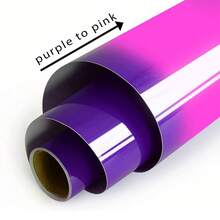 1pc Hot Temperature Sensitive Color Changing Self Adhesive Vinyl - Multicolor - View 11