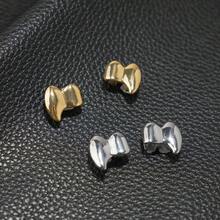 2pcs Hip Hop Jewelry Grillz Copper Double Fangs Personality Cool Grillz Cool Gift For Both Men And Women - Multicolor - View 5