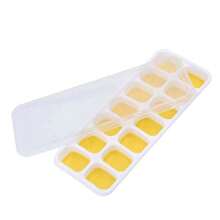 1/5Pcs Silicone Ice Cube Molds With Stainless Steel Ice Clip, Easy Release And Flexible, 14 Cavities 4 Mixed Colors With Spill-Proof Removable Lids, Stackable With Lid, Kitchen Accessories, Small Kitchen Utensils
