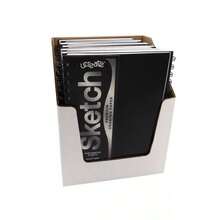 9x6 UCreate Sketch Drawing Paper: Twin-Wire Binding, Flexible Cover, 75 Pages, Acid-Free, Blank Notebook For All Ages - 1 - 查看 2