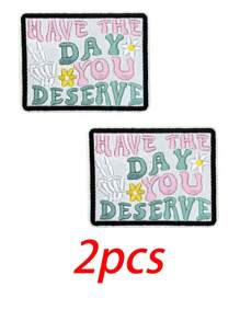 Mixed Design Iron-On Patches For Trucker Hats, Mama Patch, Western Patch, 'SAVE WATER DRINK BEER' Patch, Fun Ironing/Sewing Embroidery Patch, Suitable For Truck Hat, Backpack And Clothing DIY Decoration