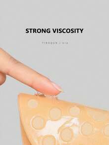 Sujetador adhesivo invisible de silicona para levantamiento de busto sin tirantes y sin espalda para mujeres de talla grande, para vestidos de noche y vestidos de novia - Multicolor - Ver 6