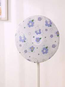 1pc Circular Electric Fan Dust Cover, Floor Standing Or Tabletop, Universal Protective Storage Case And Anti-Pinching Cover