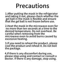 MUYKY Cold Face Eye Mask Ice Pack, Gel Bead Hot And Cold Pack, Single Mask/Single Eye Mask/Mask + Eye Mask Combination,Women's Sleeping Face SPA, Stress, Skin Care, Great Gift Choice,School,Back To School,Travel,Travel Essentials,Home Essentials,Eye Mask,Sleep Mask - Multicolor - View 10