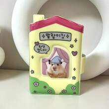 3 Inch Kpop Photocard Binder, Cute Kpop Photocard Holder Book Mini Photo Kpop Album, Hollow Kpop Binder Collector Book 32 Pockets Photo Card Holder With Lovely Pendant For Photo Collection,Back To School,School Supplies - Multicolor - View 13