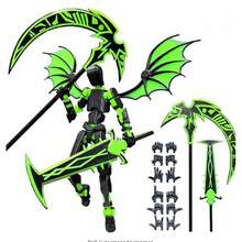 1 件 13 关节可动 3D 打印小雕像系列（3D 打印材料相对易碎且易破损，请小心处理，需要修剪和组装）- 收藏品、生日礼物、复活节礼物、万圣节礼物、圣诞节礼物、完美礼物 - 彩色 - 查看 20