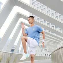 XTEP 短袖男士T恤夏季打底宽松薄款体恤运动服官方旗舰半袖男上衣878229010131 - 深蘭 - 查看 6