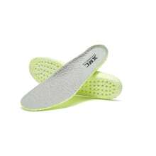 XTEP Plantilla deportiva que se siente como pisar excrementos en primavera, con amortiguación de impactos, transpirabilidad, absorción de sudor, suela blanda, antibacteriana, plantilla elevadora de altura tipo palomitas de maíz para hombres y mujeres 878337850071
