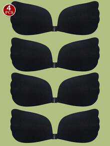 Sujetador adhesivo invisible de silicona para levantamiento de busto sin tirantes y sin espalda para mujeres de talla grande, para vestidos de noche y vestidos de novia - Multicolor - Ver 31