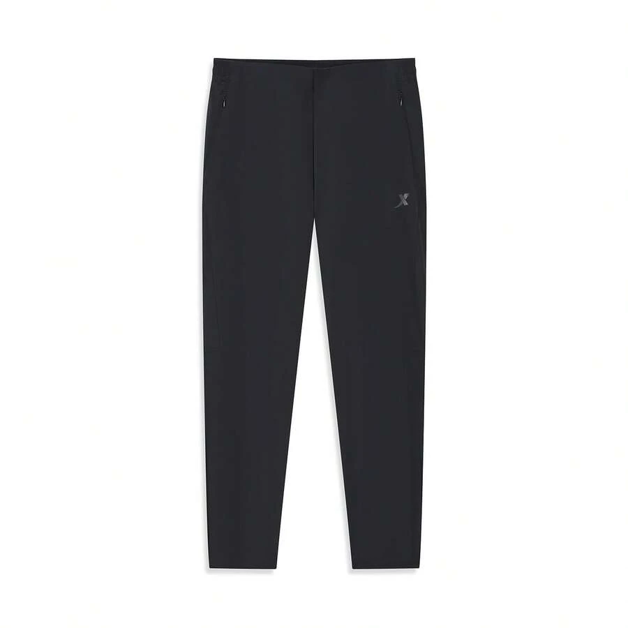 XTEP Pantalones deportivos para hombres, pantalones de primavera y verano, casuales, tejidos, que absorben la humedad y se secan rápido, con boca plana y pierna recta. Pantalones deportivos para hombres 876229980182