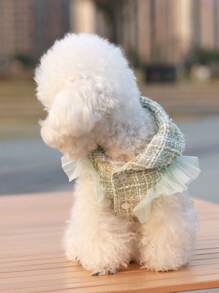Princess Dress & Jacket For Pets, Suitable For Poodle, Maltese, Yorkshire Terrier In Spring And Autumn
