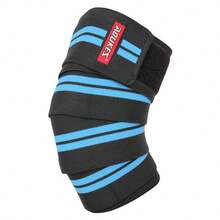 AOLIKES 1pc Men Women Adjustable Compression Knee Wrap Support For Squat Weighting Gym Accessories Knee Support Sports Knee Pads Gym Knee Pads - Multicolor - View 13