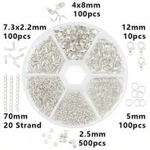 Set van 6/8/10 kralen voor sieradenaccessoires, zelfgemaakte doos voor armbanden, kettingen en oorbellen