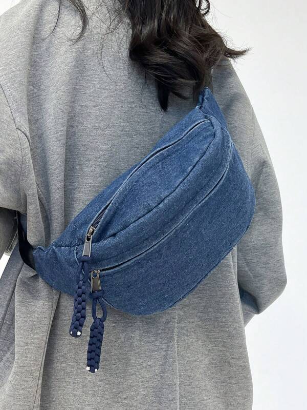 Small Women Ditsy Floral Fanny Pack Waist Bag