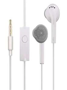 Fone de ouvido 2026 headset com fio e microfone entrada de 3,5mm - Branco - Visão 3