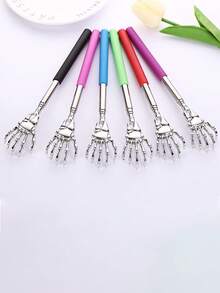 1pc Cat Massage Scratching Tool, Stainless Steel Portable Retractable Pet Scratcher, Cat Favorite Scratching Tool,Puppy Keep,Cat Necessities