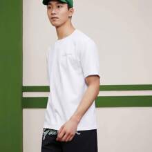 XTEP Kurzarm T-Shirt für Herren, Sommer 2025 Neuankömmling Herren vielseitiges reines Baumwolle Halbarm Basketball Loose-Fit Athletik-Oberteil. 876229010006