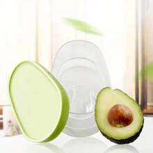 1pc/3pcs/5pcs - Avocado Food Storage Box Space Saving Avocado Saver Plastic Fruit Container For Kitchen Crisper Vegetable Organizer