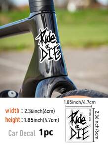 SUPSTICKER 1/4pcs Personalized Text Car Stickers, Suitable For Bicycle, Truck, Car And Laptop Decoration, Self-Adhesive PVC Waterproof Stickers, 1.85*2.36inch Personalised Stickers