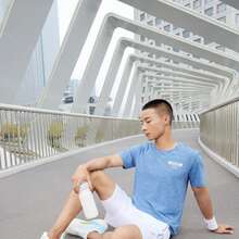 XTEP 短袖男士T恤夏季打底宽松薄款体恤运动服官方旗舰半袖男上衣878229010131 - 深蘭 - 查看 7