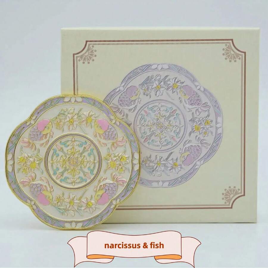 مرآة مكياج محمولة بقطر 75 مم، مناسبة للاستخدام اليومي - هدية عيد ميلاد ممتازة، هدية عودة إلى المدرسة، هدية عيد الحب! مع زخارف نقش كلاسيكية على الطراز الصيني، وهي مثالية للفتيات والسيدات والنساء والصديقات والعشاق والحبيبات! كما أنها مثالية لعيد الميلاد وموسم العودة إلى المدرسة والعام الجديد والعيد الوطني