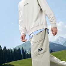 XTEP Xtep Cargo Pants For Men, Spring 2025 New Arrival Outdoor Large Pocket Casual Men's Commuter Versatile Tapered Athletic Pants. 876329560067