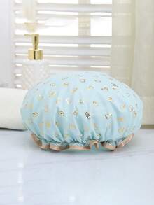 7PCS Double Shower Cap Waterproof Hair Cap,Reusable Shower Cap,Waterproof Shower Cap,Elasticated Shower Cap,Double Shower Cap,Household Shower Cap,Fashionable Special Shower Cap - Multicolor - View 7