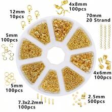 Set van 6/8/10 kralen voor sieradenaccessoires, zelfgemaakte doos voor armbanden, kettingen en oorbellen