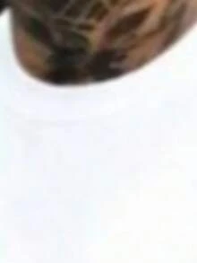 Men's Outdoor Sports Casual Drawstring Short Sleeve T-Shirt And Shorts Set, Spring/Summer - White - View 4