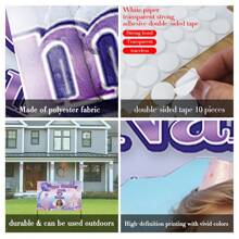 1 Stück personalisiertes Portrait, Name, Alters-Geburtstags-Party Banner, Polyester, Meerjungfrau Thema Unterwasser Schloss & Korallenriff Fotohintergrund, personalisiertes Alles Gute zum Geburtstag Banner, geeignet für Kuchentisch, Zuhause, Außenbereich, 3 Größenoptionen, grafischer Muster