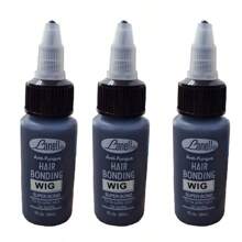 30ml/60ml/118ml Hair Weft Bonding Glue – Invisible, Anti-Fungal Lace Glue For Hair Weaving & Extensions (Strong Hold, Waterproof)