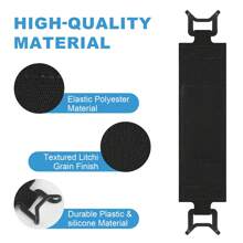 Alça de segurança para mão para Kindle e e-reader - Suporte de pegada para dedos para Kindle Paperwhite/Kobo Clara/BQ/Toline Shine/Vision/Pocketbook/Tablet e-book de 6" a 7" - Alta elasticidade