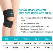1Pc Elastic Patellar Strap Adjustable Pressure Knee Brace For Both Men And Women Suitable For Outdoor Cycling And Running Fitness Knee Protection Gym Accessories Knee Support Sports Knee Pads Gym Knee Pads
