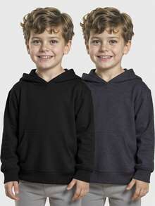 Young Boys Sweatshirts - Màu xám đen - Xem 1