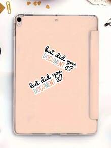 1/3pcs "But Did You DOCUMENT It" Humorous Stickers, Suitable For Laptop, Water Bottle, Journal, Skins, Guitars, Helmets, Office Supplies, School, Skateboards, Luggage, Water Bottle, And Other Waterproof Decal