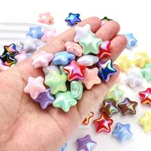 20pcs/Set Colorful Series Five-Pointed Star Spacer Beads For DIY Jewelry Making Accessories - Pentagram - View 2