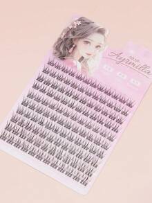 AYRMILLA 10 Rows False Eyelashes Natural Fish Tail Fairyultrafine Stem Feather Fan Fish Tail Grafting Eyelash Cross Wedding Party And Club Daily Work Meeting Natural False Eyelashes Are Comfortable To Wear Fairy Beginner Curling Planting False Eyelashes - C - 查看 10