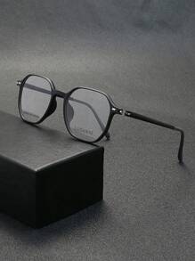 2025 Nuevas gafas superiores de alta calidad con diseño de marca retro, planas y ligeras, con protección contra la radiación y adecuadas para hombres y mujeres, con montura de polígono de TR90 de moda