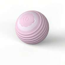 Juguete adorable con bola eléctrica y rodante para gatos - Bola interactiva y automática en movimiento aleatorio para gatos de interior aburridos, ejercicio y entrenamiento de gatitos